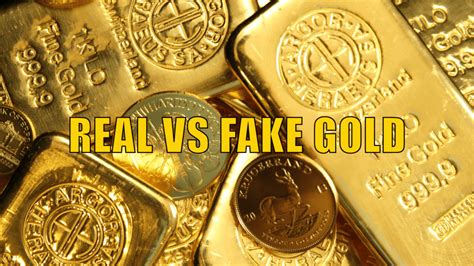 is gold real or false